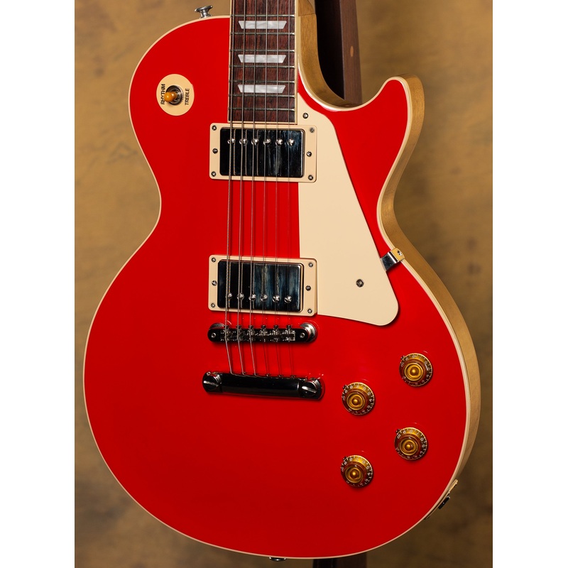 2023 Gibson Les Paul Standard 50s Plain Top Cardinal Red Top - ULT975560820141