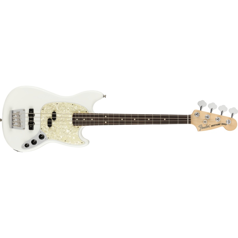 Fender American Performer Mustang Bass Arctic White - ULT975560819912