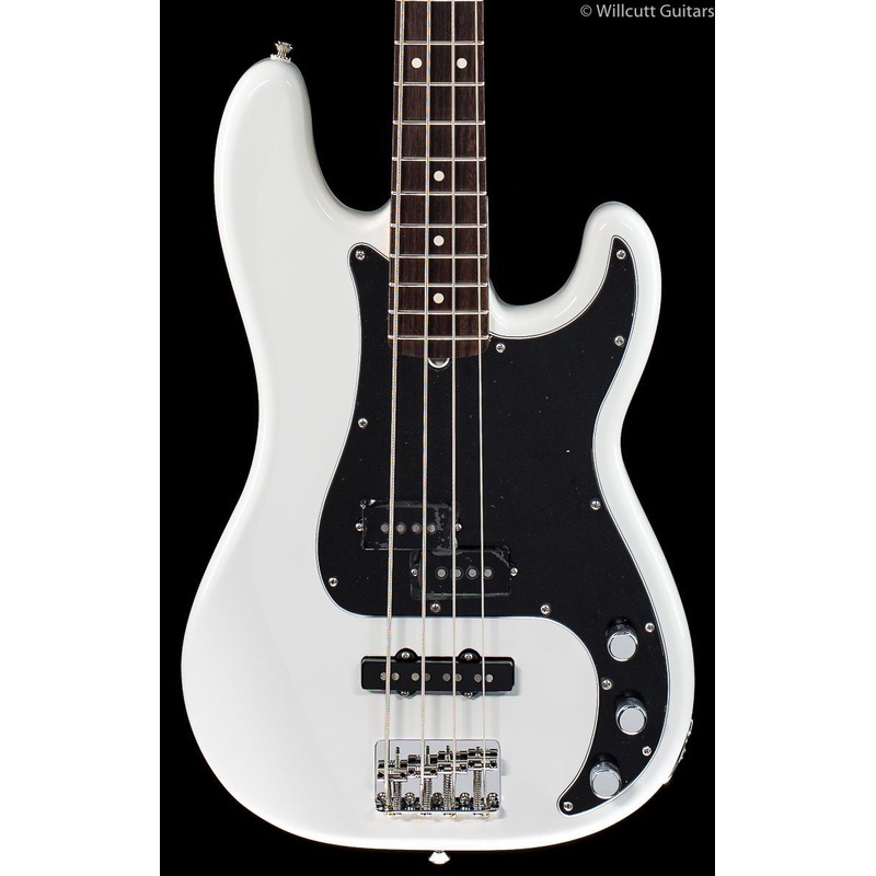 Fender American Performer Precision Bass Arctic White Rosewood - ULT975560819906