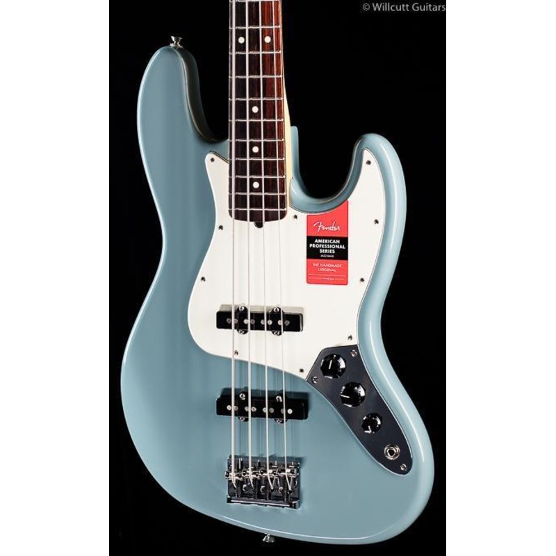 Fender American Professional Jazz Bass Sonic Grey Rosewood (184) - ULT975560819881