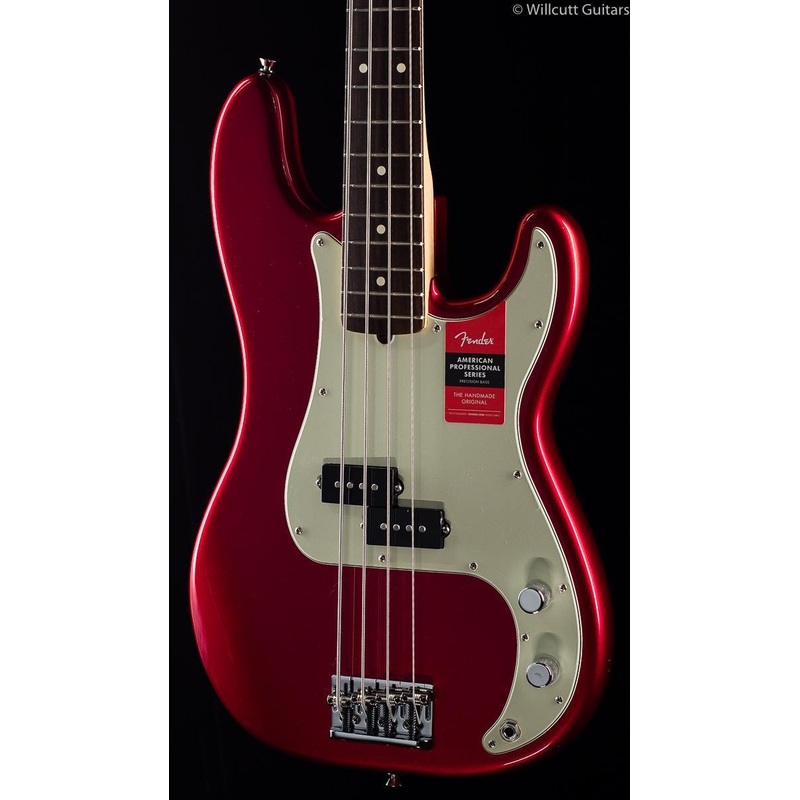 Fender American Professional Precision Bass Candy Apple Red Rosewood (288) - ULT975560819870