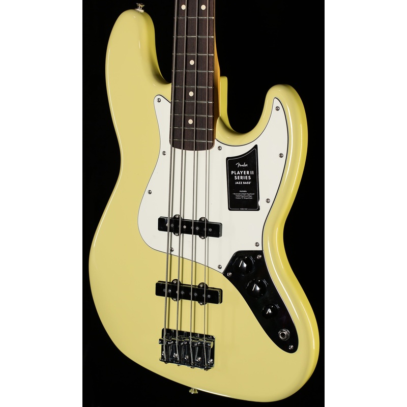 Fender Player II Jazz Bass Rosewood Fingerboard Hialeah Yellow (354) - ULT975560820300