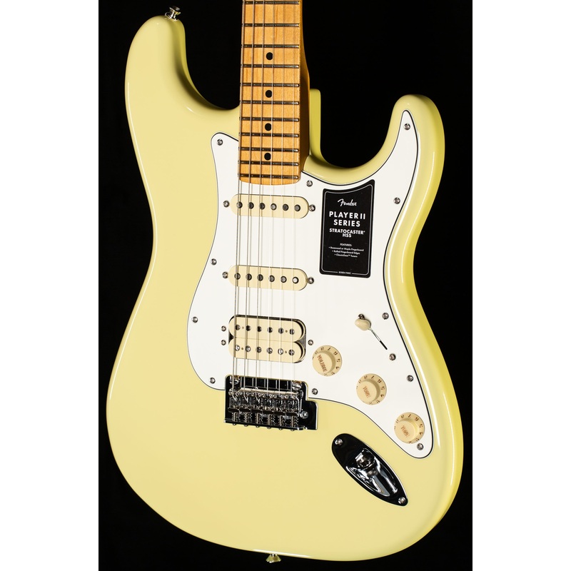 Fender Player II Stratocaster HSS Maple Fingerboard Hialeah Yellow (994) - ULT975560820296