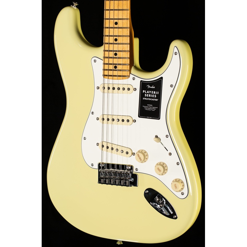 Fender Player II Stratocaster Maple Fingerboard Hialeah Yellow (112) - ULT975560820295