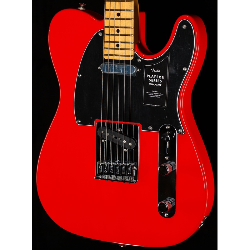 Fender Player II Telecaster Maple Fingerboard Coral Red (068) - ULT975560820290