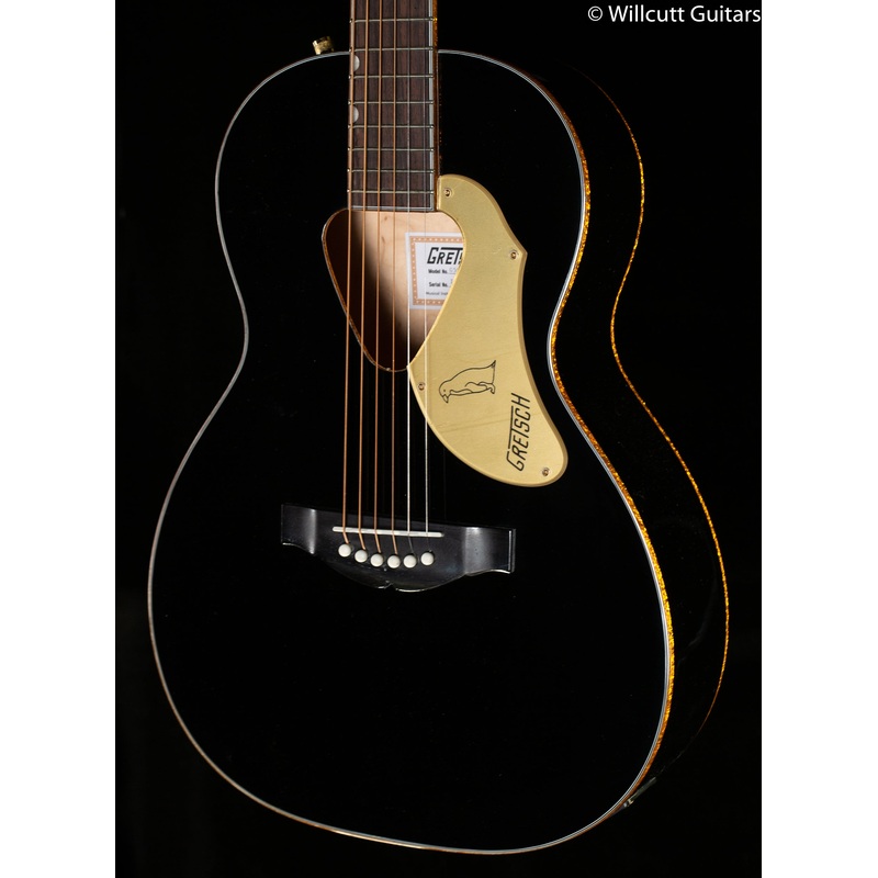 Gretsch G5021E Rancher Penguin Parlor Acoustic/Electric, Black (677) - ULT975560820326