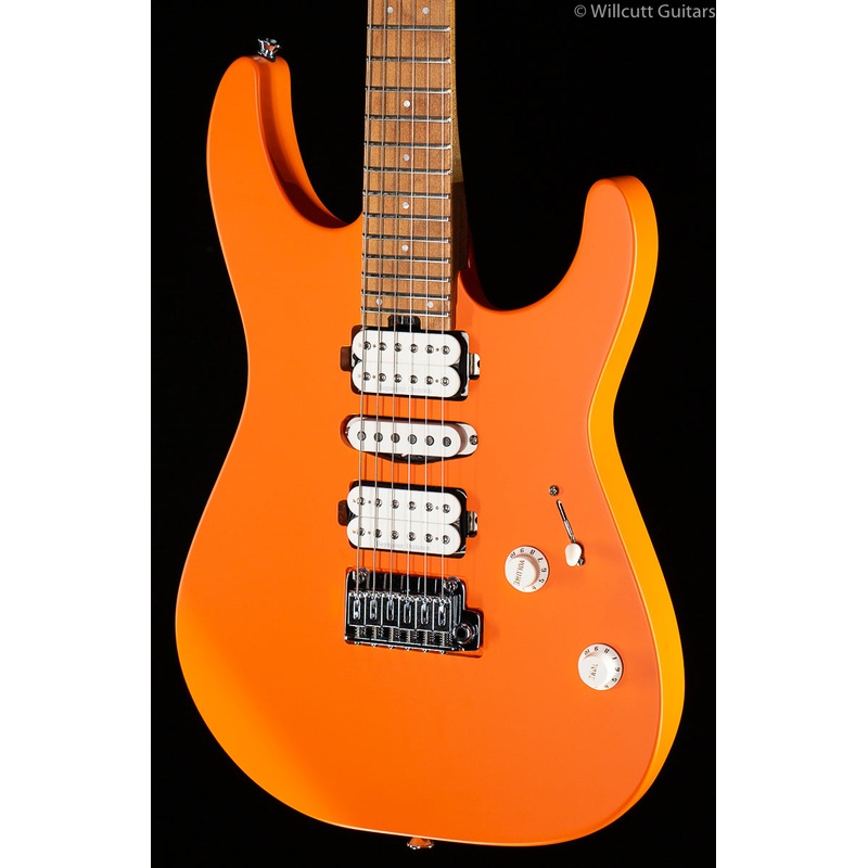 Charvel PRO-MOD DK24 HSH 2PT CM SATIN ORANGE CRUSH (774) - ULT975560819606