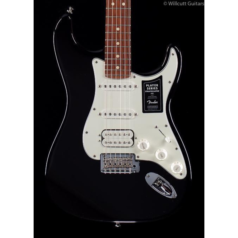 DEMO Fender Player Stratocaster HSS, Pau Ferro Fingerboard, Black - ULT975560819624