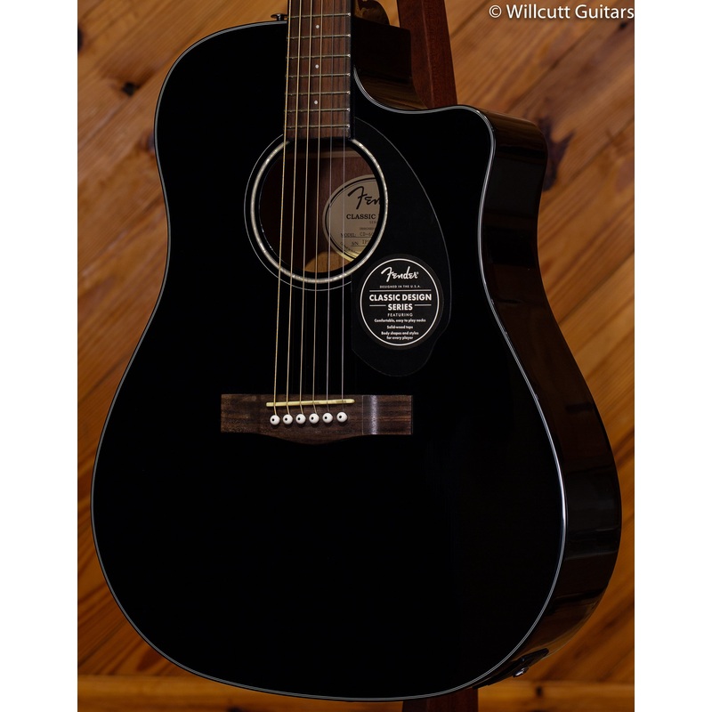 Fender CD-60SCE Black DEMO - ULT975560819821