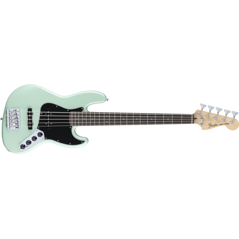 Fender Deluxe Active Jazz Bass V Surf Pearl - ULT975560819797