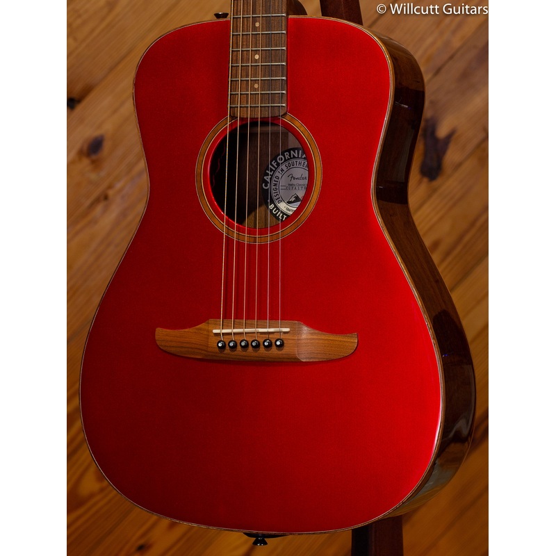 Fender Malibu Classic, Hot Rod Red Metallic w/bag DEMO - ULT975560819668