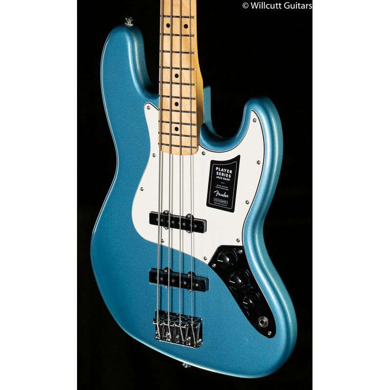Fender Player Jazz Bass Maple Fingerboard Tidepool Bass Guitar - ULT975560819645