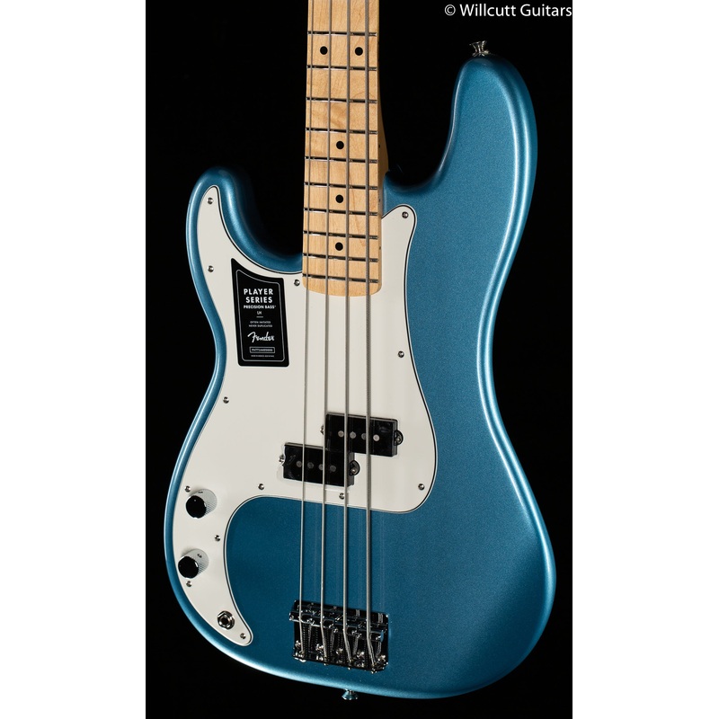 Fender Player Precision bass Tidepool Maple Lefty Bass Guitar - ULT975560819634