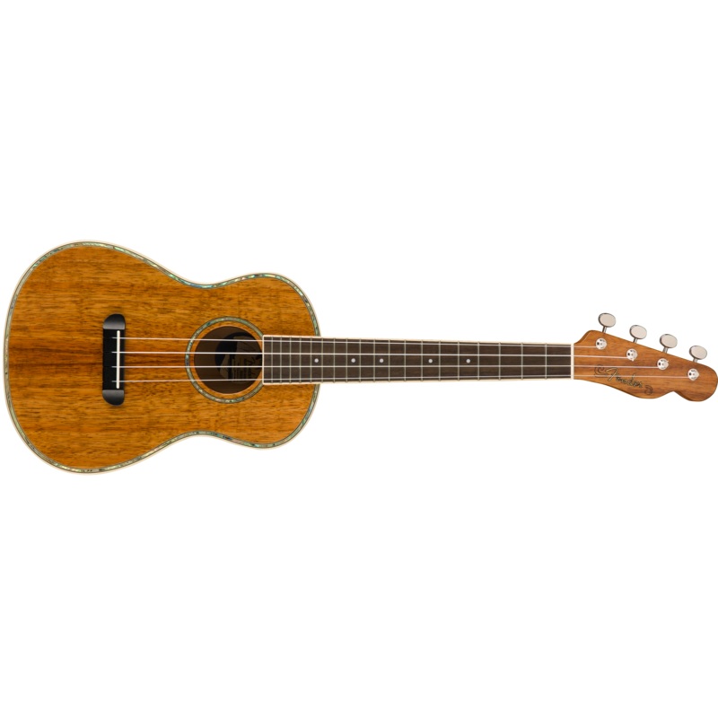 Fender Ukulele, Montecito, Koa - ULT975560819660