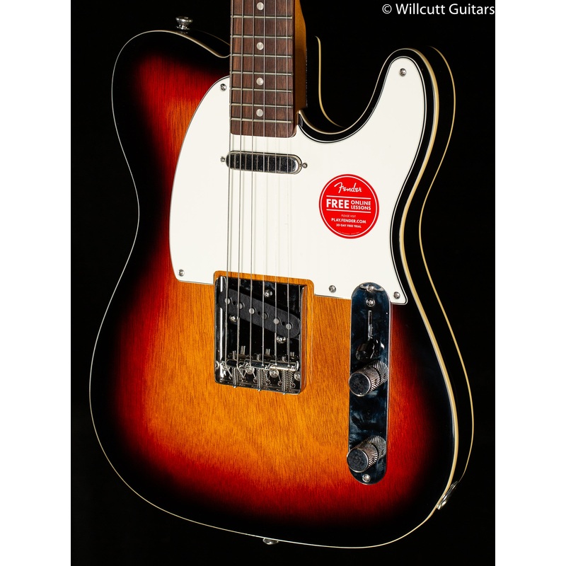 Squier Classic Vibe 60s Custom Telecaster 3-Tone Sunburst - ULT975560819815