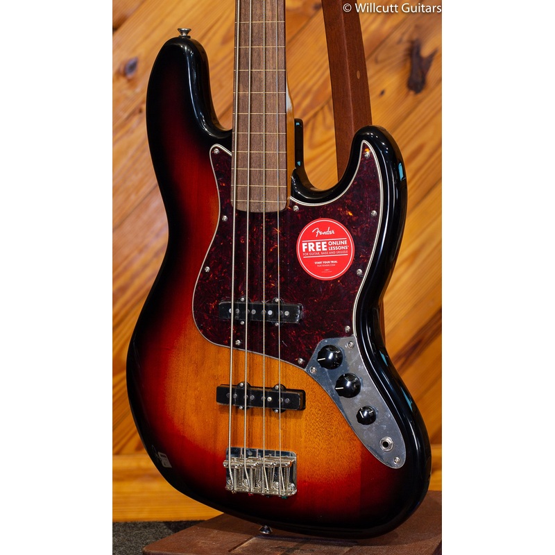 Squier Classic Vibe '60s Jazz Bass 3-Tone Sunburst demo Bass Guitar - ULT975560819814