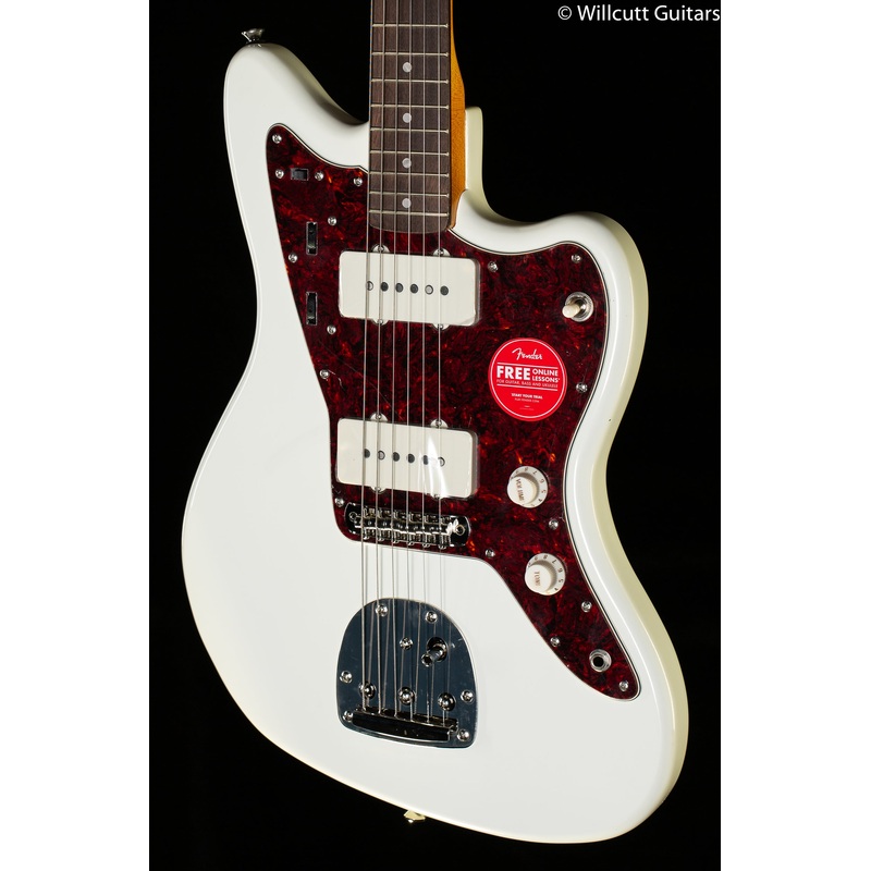 Squier Classic Vibe '60s Jazzmaster Laurel Fingerboard Olympic White - ULT975560819812
