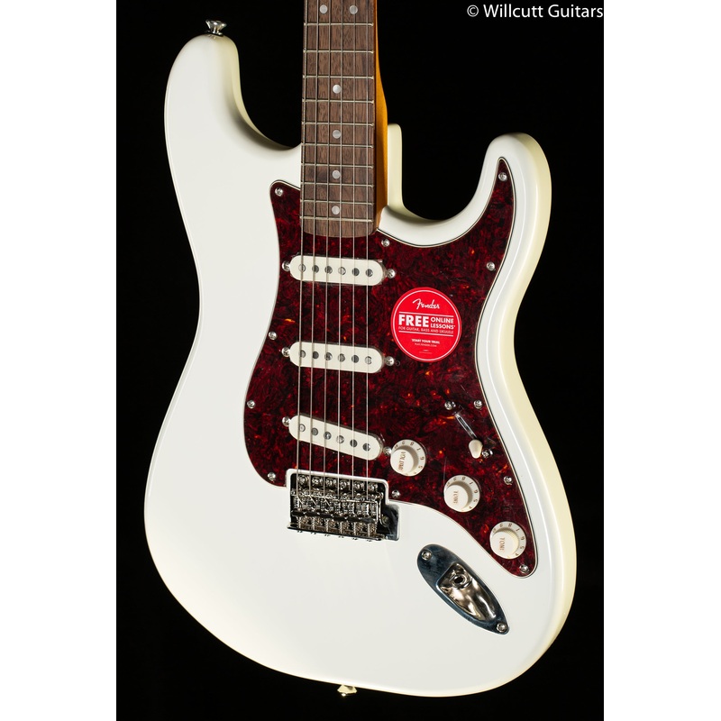 Squier Classic Vibe '70s Strat Laurel Olympic White - ULT975560819806