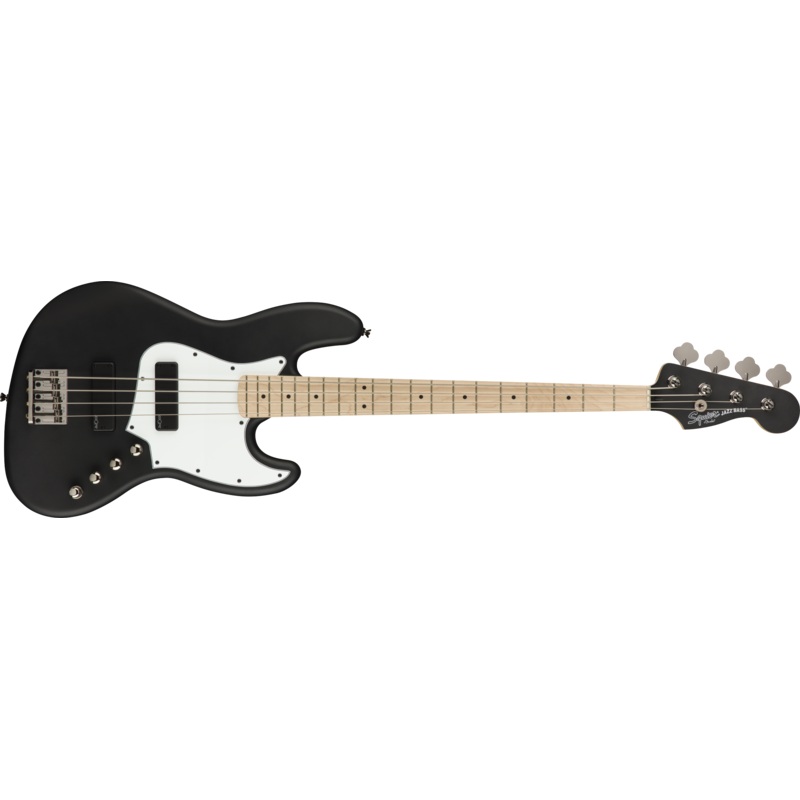 Squier Contemporary Active Jazz Bass HH MN FLT BLK Bass Guitar - ULT975560819800