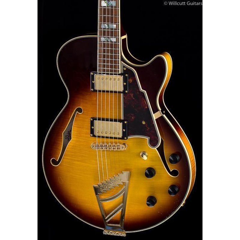 D'Angelico Excel SS Stairstep Iced Tea Burst (923) - ULT975560819202