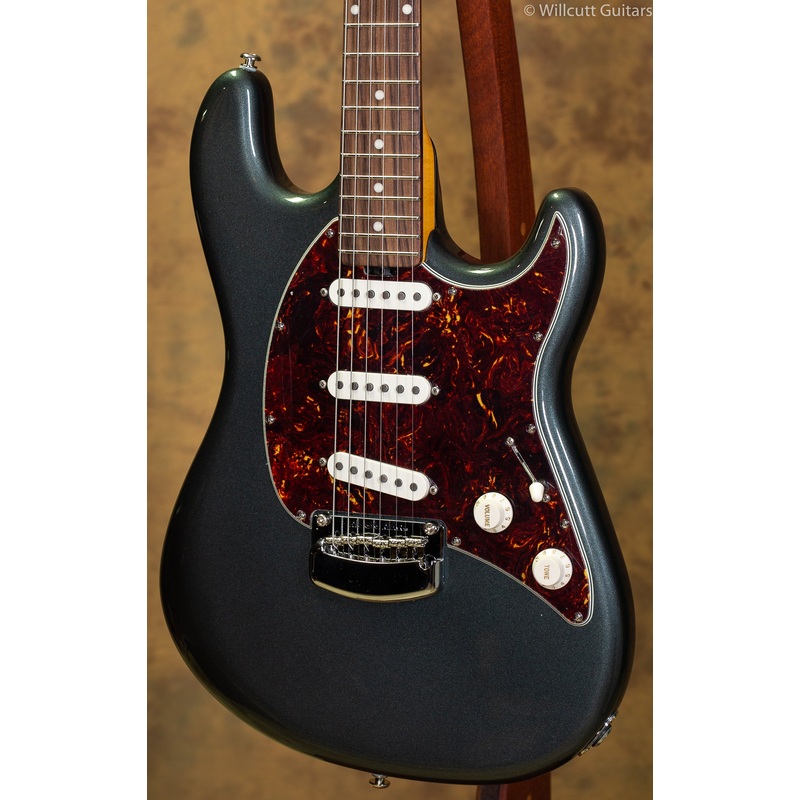 Ernie Ball Music Man Cutlass Charcoal Frost DEMO - ULT975560819131