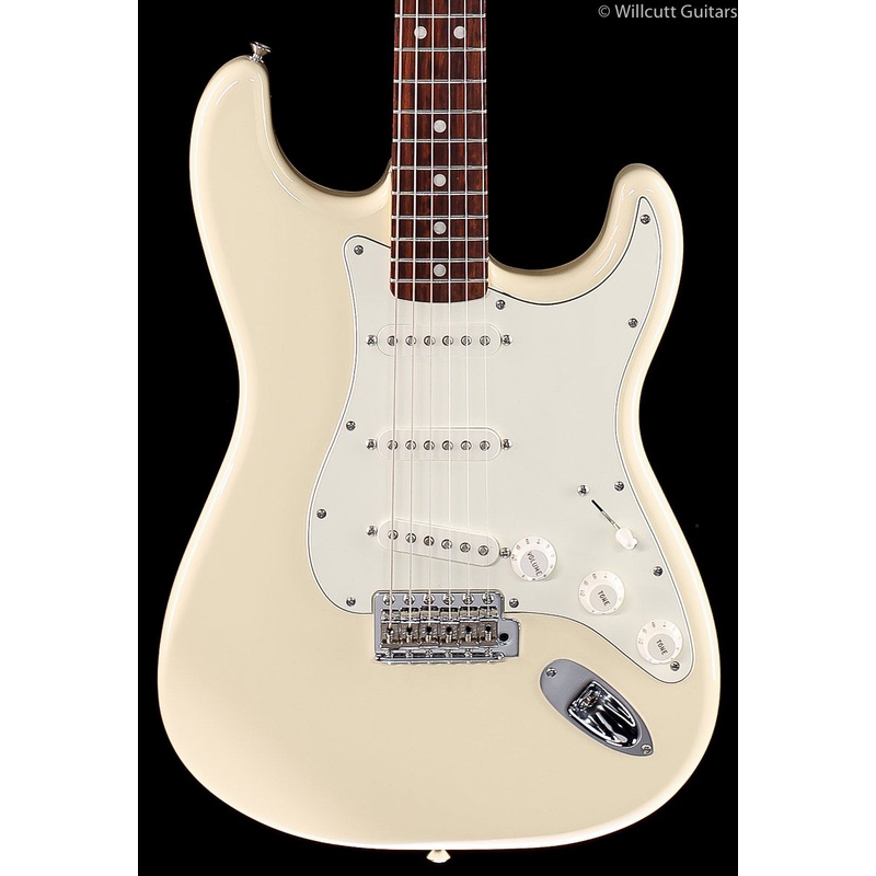 Fender Albert Hammond Jr Stratocaster Olympic White - ULT975560819029