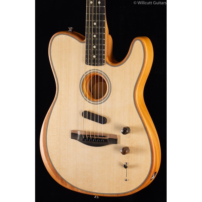 Fender American Acoustasonic Telecaster Natural - ULT975560819001