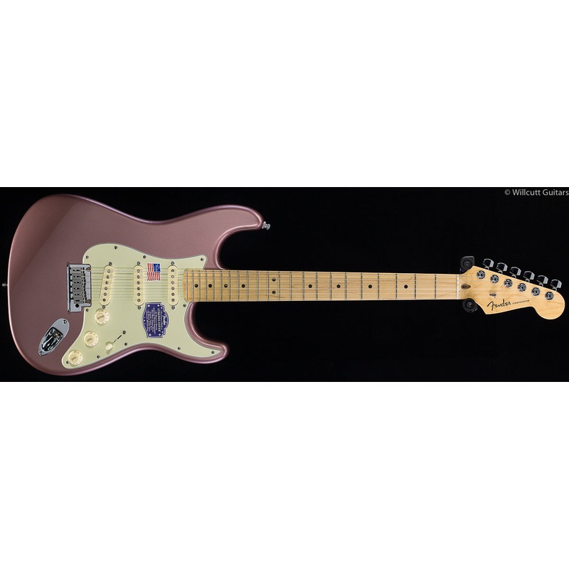 Fender American Deluxe Stratocaster Burgundy Mist Metallic Maple (427) - ULT975560818974