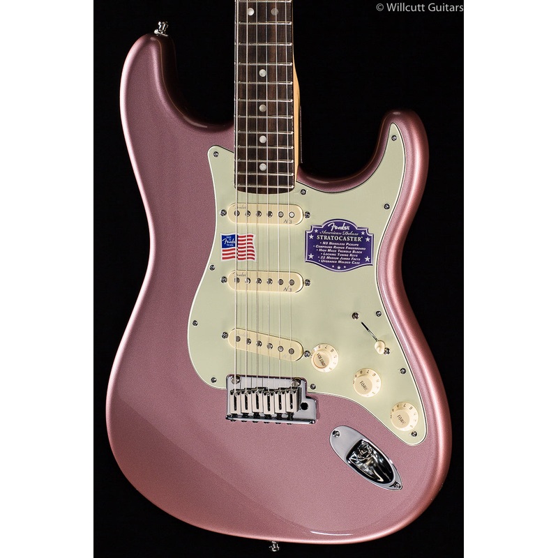 Fender American Deluxe Stratocaster Burgundy Mist Metallic Maple - ULT975560818975