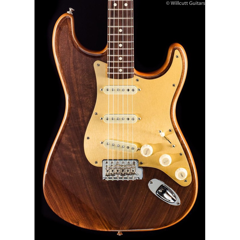 Fender American Custom Ltd. Walnut Roasted Stratocaster (802) - ULT975560818850