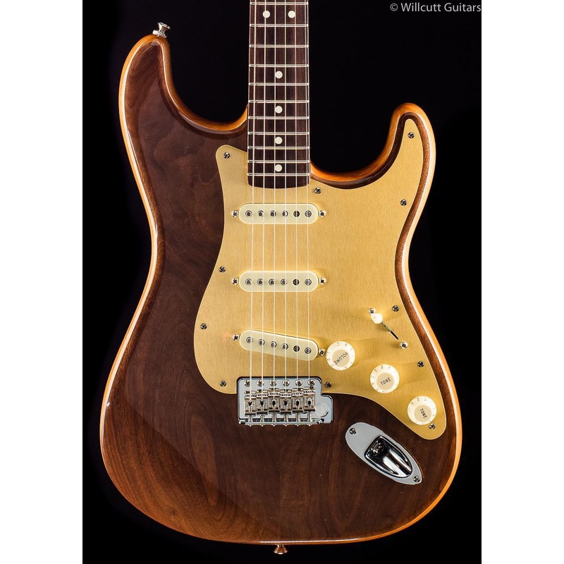 Fender American Custom Ltd. Walnut Roasted Stratocaster (806) - ULT975560818849