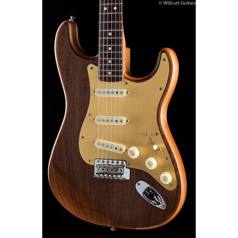 Fender American Custom Ltd. Walnut Roasted Stratocaster (808) - ULT975560818848