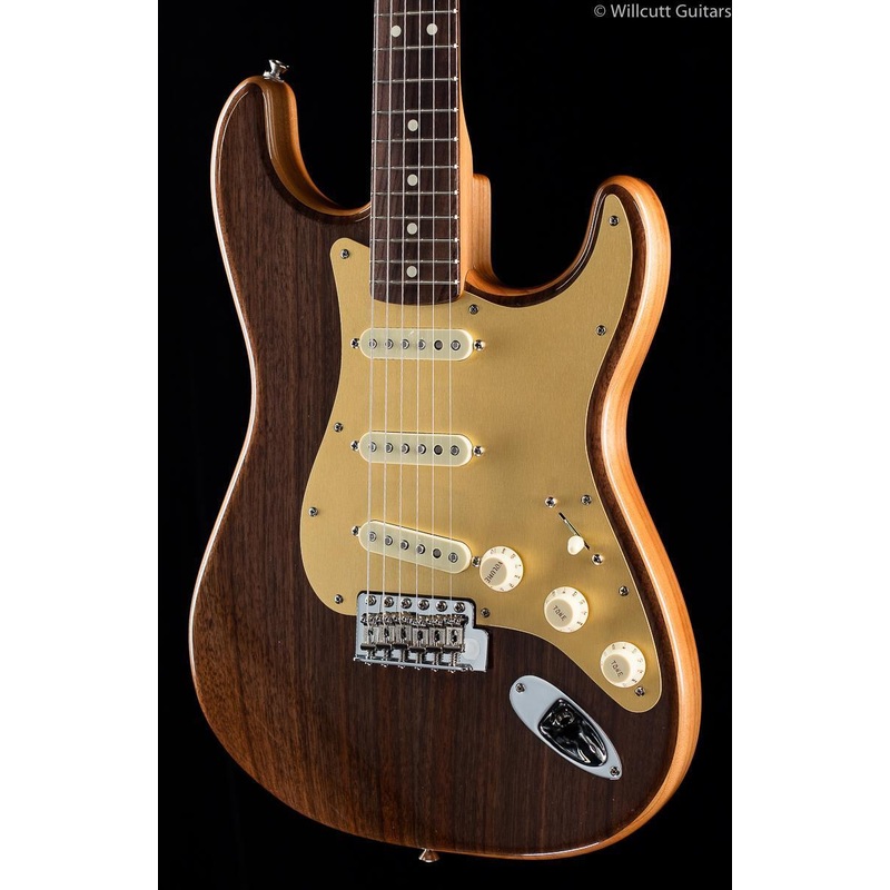Fender American Custom Ltd. Walnut Roasted Stratocaster (903) - ULT975560818845