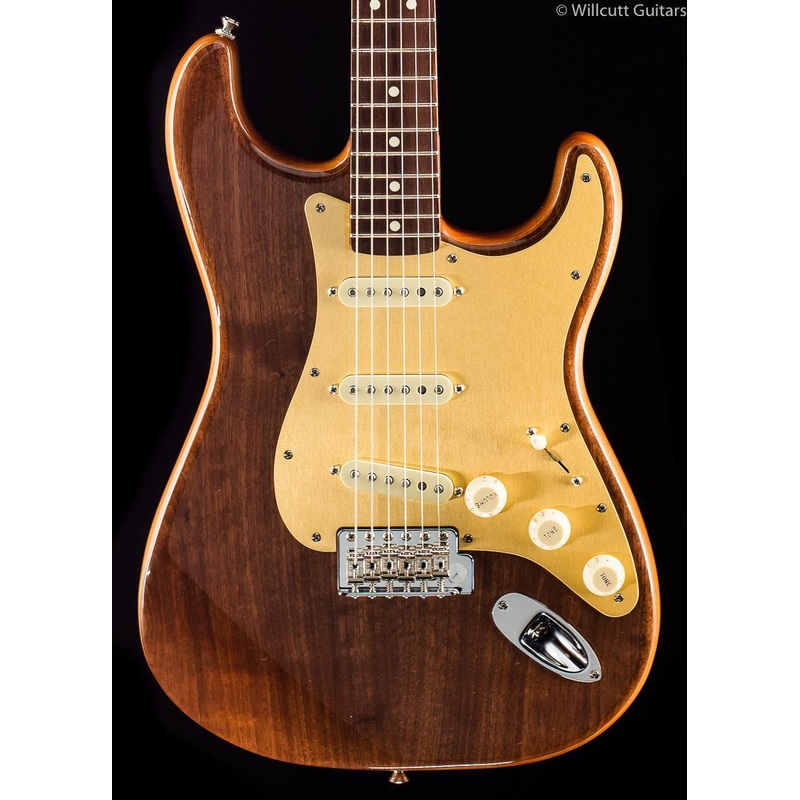 Fender American Custom Ltd. Walnut Roasted Stratocaster (906) - ULT975560818843