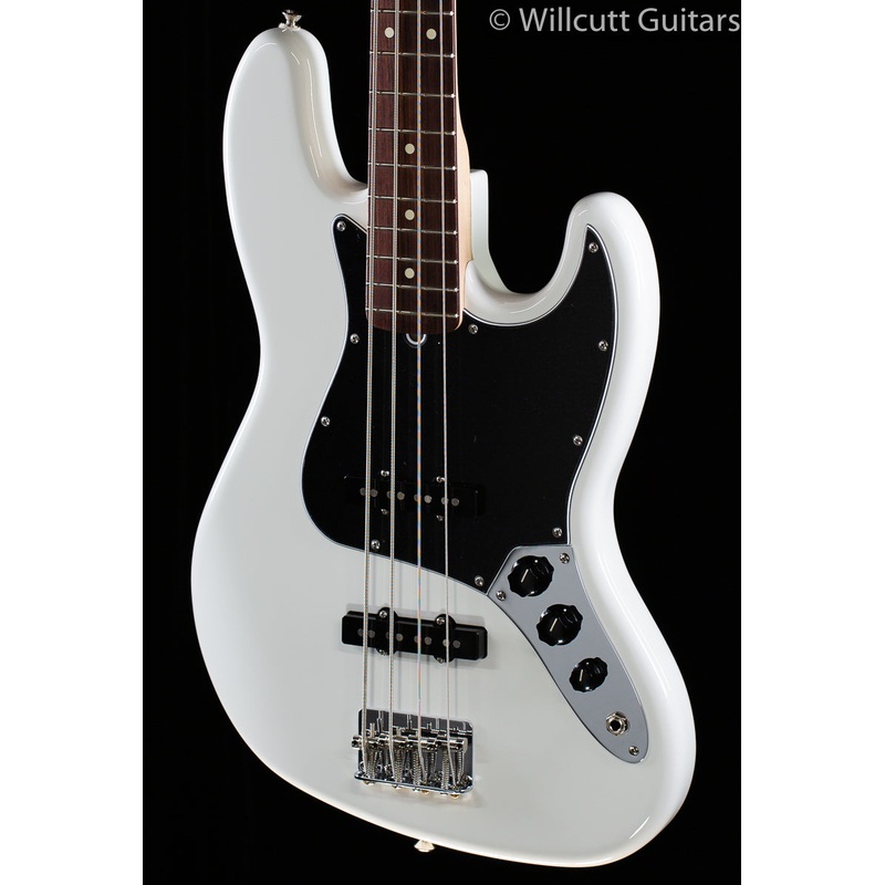 Fender American Performer Jazz Bass, Rosewood Fingerboard, Arctic White Bass Guitar - ULT975560818939