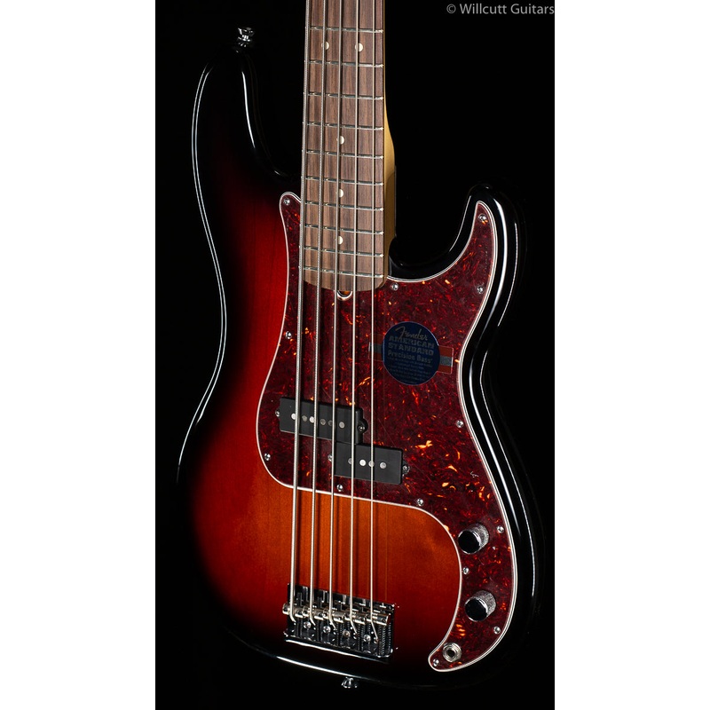 Fender American Standard Precision Bass V  3-Tone Sunburst - ULT975560818816