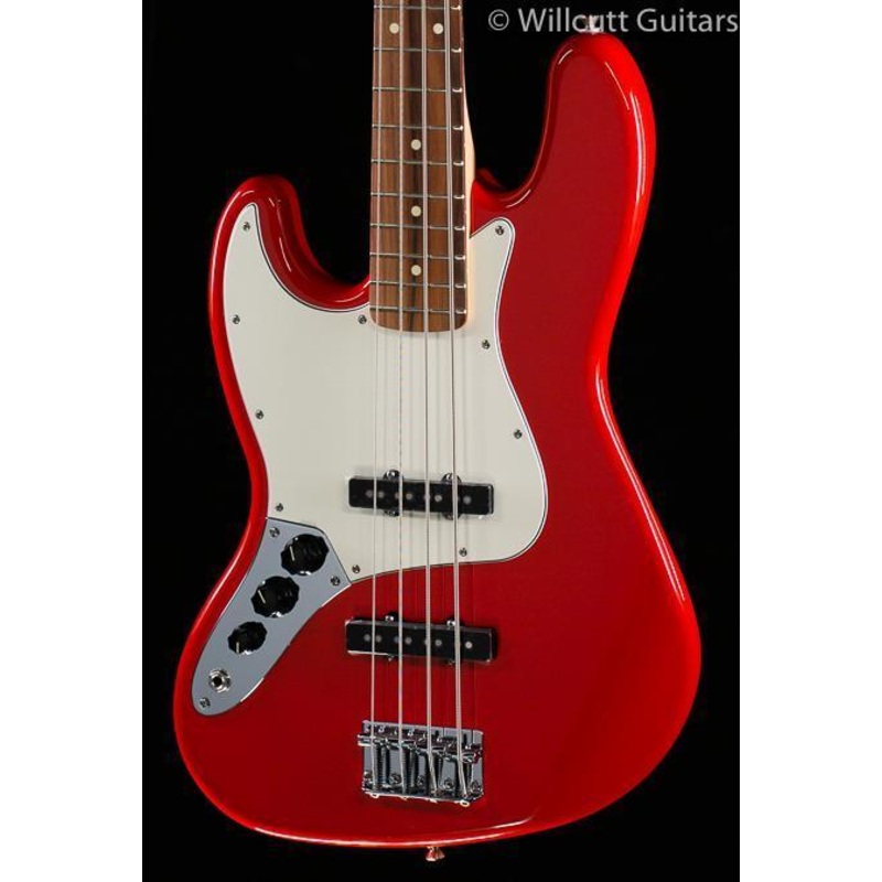 Fender Player Jazz Bass Left-Handed, Pau Ferro Fingerboard, Sonic Red - ULT975560818649