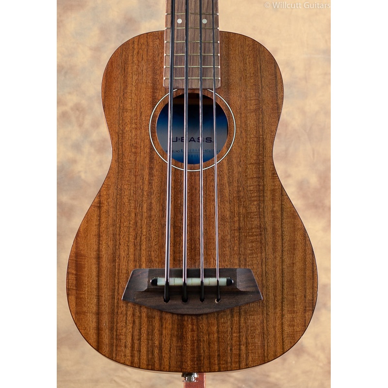 Kala USED Fretted U-Bass, Solid Mahogany, Fretted with Fitted Case - ULT975560818918