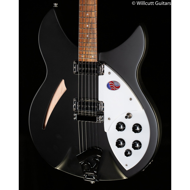 Rickenbacker 330 Matte Black - ULT975560818911