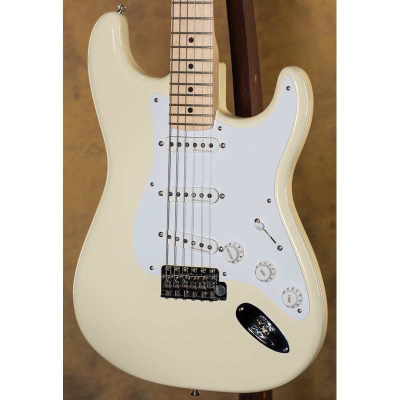 2019 Fender Eric Clapton Artist Series Stratocaster Olympic White - ULT975560818091