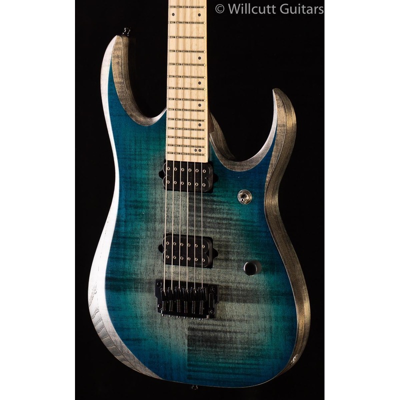 Ibanez Axion Label RGD61AL Stained Sapphire Blue Burst (019) - ULT975560818370