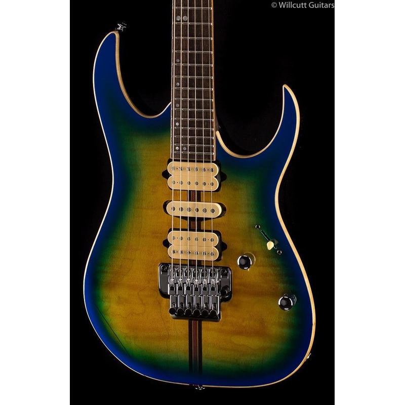 Ibanez RG Premium RG6PFGMLTD Geyser Blue Burst (882) - ULT975560818374