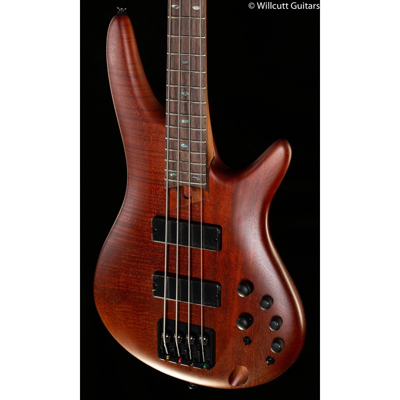Ibanez SR500E Bass Brown Mahogany Bass Guitar - ULT975560818485