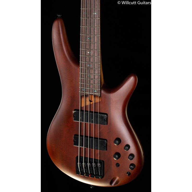 Ibanez SR505E 5 String Bass Brown Mahogany Bass Guitar - ULT975560818483