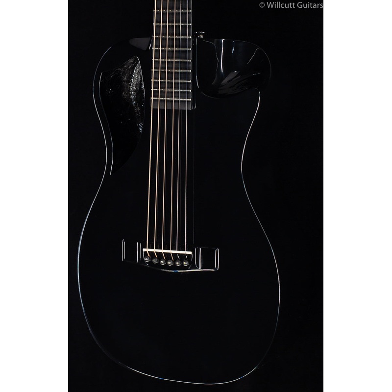 Journey Instruments Carbon Fiber Travel Guitar OF660 Black Gloss - ULT975560817998
