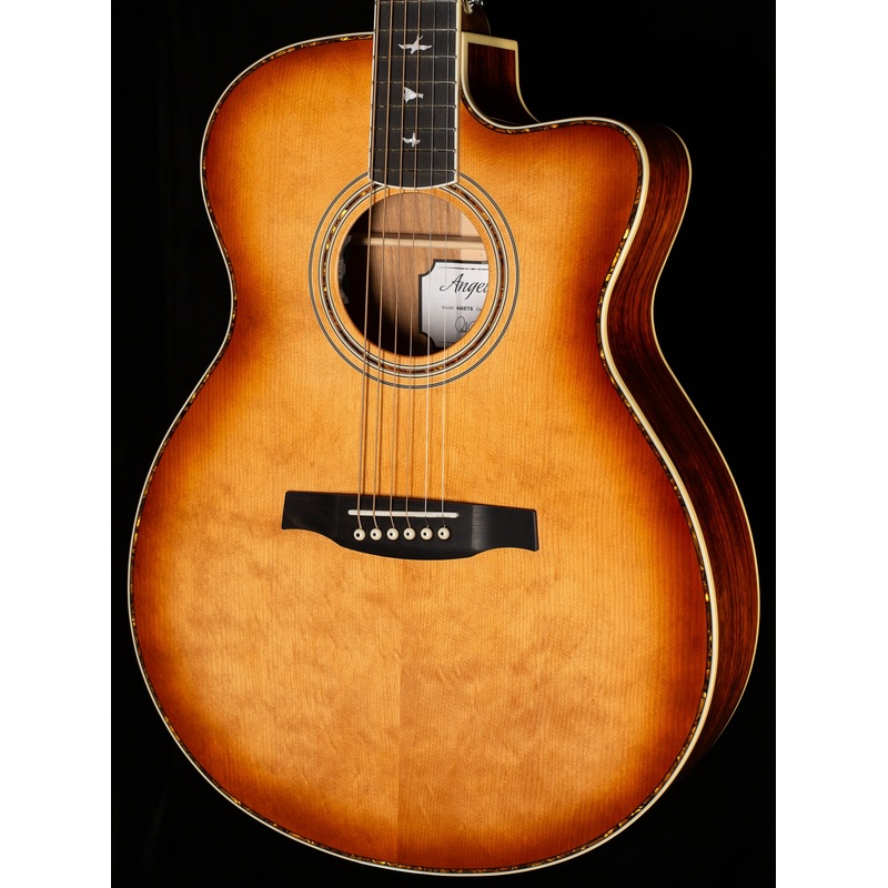 PRS SE AE40E Single Cutaway Tobacco Sunburst (600) - ULT975560818126