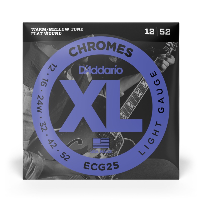 D'Addario ECG25 12-52 Light, XL Chromes - ULT975560817396