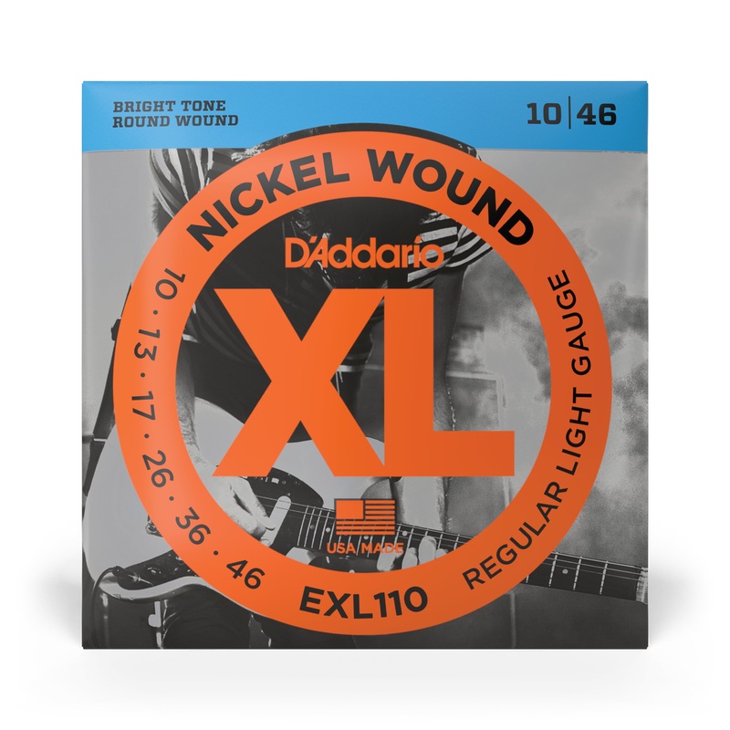 D'Addario EXL110 Nickel Regular Light 10-46 - ULT975560817399