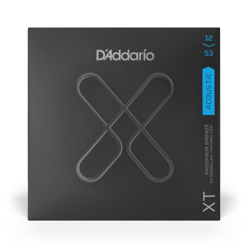 D'Addario XTAPB1253 XT Acoustic Phosphor Bronze Light 12-53 - ULT975560817392