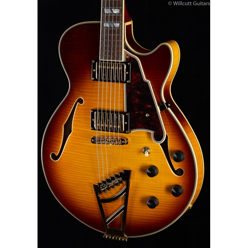 D'Angelico Excel SS Stairstep Iced Tea Burst (916) - ULT975560817422